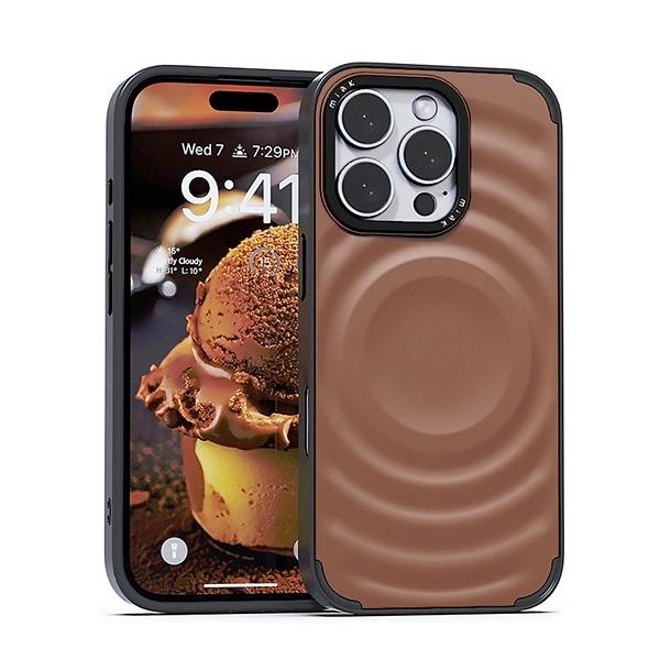 miak iPhone 16 Pro Max ケース SCOOP MagSafe対応 モカムース ミアック