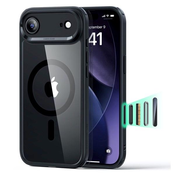 ESR ESR iPhone Air Classic MagSafe対応 クリアケース クリアブラック