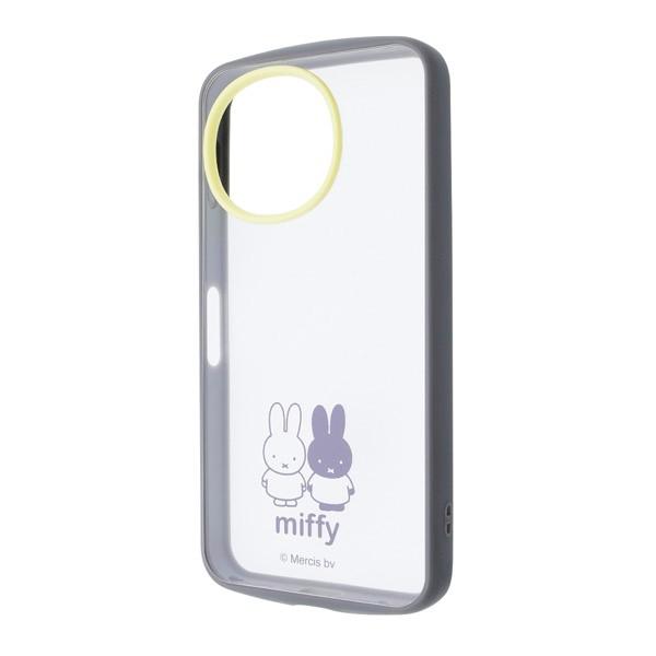 AQUOS sense10 / 9 ケース ミッフィー Puffull 衝撃吸収 バンパー ハイブリッド ミッフィー ingrem イングレム