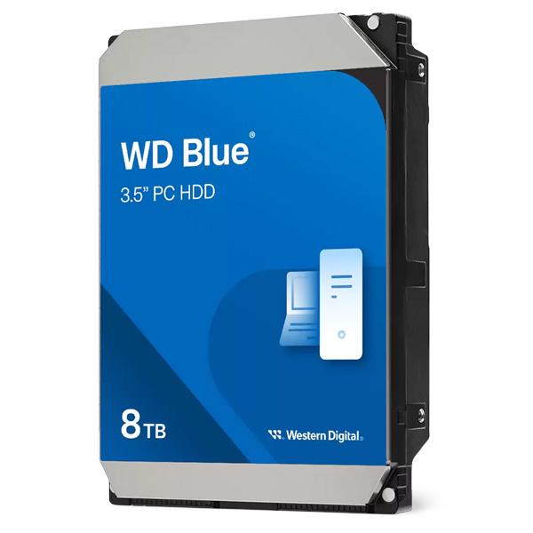 他サイト： Western Digital ウエスタンデジタル 8.0TB Blue 3.5 インチ SATA 6Gb/s 5,640rpm 256MB WD80EAAZ ネコポス不可の商品画像