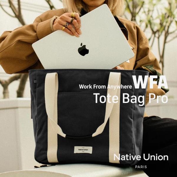 Native Union ネイティブユニオン WFA Tote Bag Pro トートバッグ Black TOTE-PRO-BAG-BLK