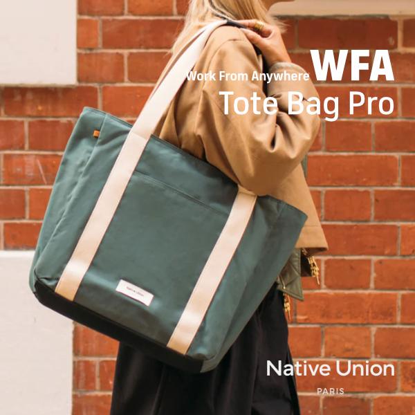 Native Union ネイティブユニオン WFA Tote Bag Pro トートバッグ Slate Green TOTE-PRO-BAG-GRN