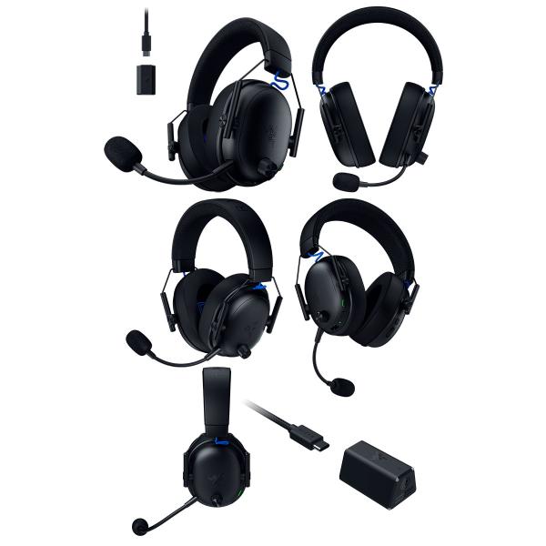 Razer ���[�U�[ BlackShark V3 for PlayStation PS5 �p���C�����X e �X�|�[�c�w�b�h�Z�b�g RZ04-05410300-R3UA ���i�摜2