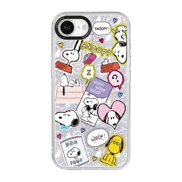 iPhone 17e / 16e ケース ピーナッツ Camera Frame ケース スヌーピー