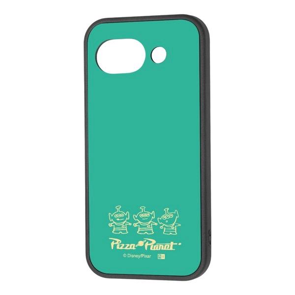 Google Pixel 10a ケース ディズニー ピクサー maru 衝撃吸収 バンパー ハイブリッドケース エイリアン_ラインアート