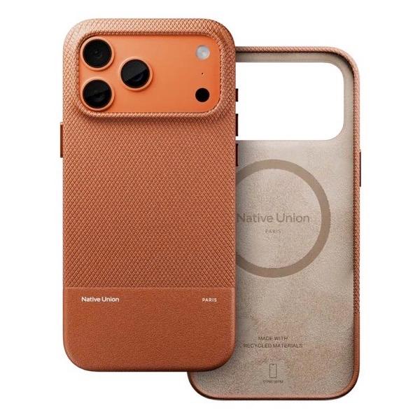Native Union iPhone 18 Pro Max ケース RECLASSIC CASE MagSafe対応 TAN