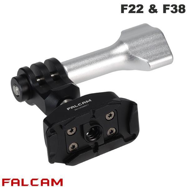 FALCAM ファルカム F22 & F38 アクションカメラ用 ボールヘッドクイックリリーストッププレート ブラック FC2554B