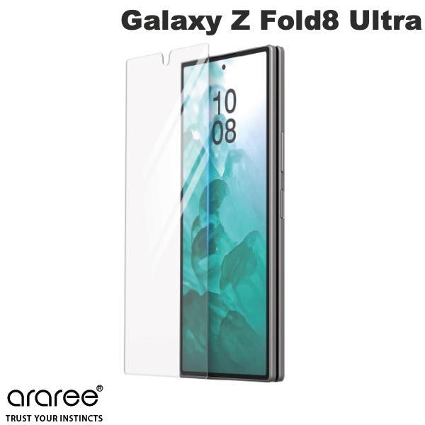 araree Galaxy Z Fold8 Ultra 保護フィルム CORE カバーディスプレイ用強化ガラスフィルム 2枚入り アラリー