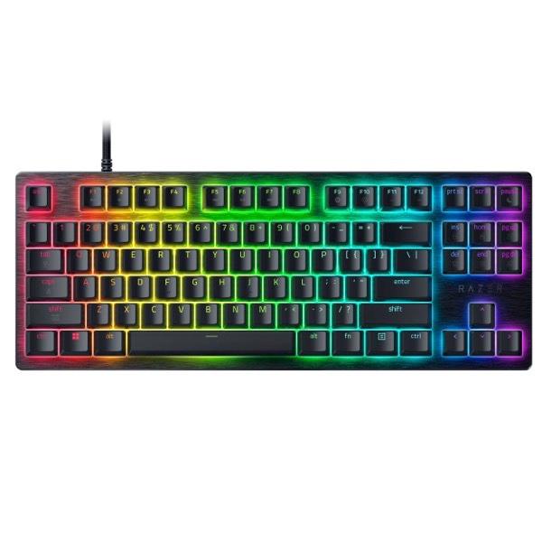 Razer レーザー Huntsman V3 HE Magnetic Tenkeyless 8KHz 英語配列 有線 ホールエフェクト磁気 e スポーツ ゲーミングキーボード