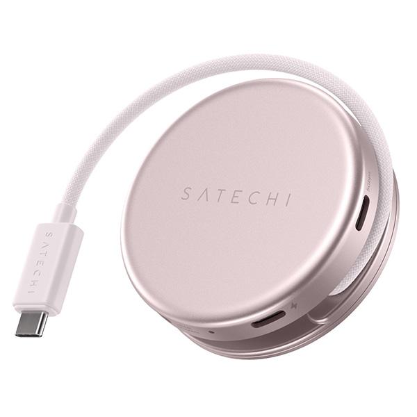 Satechi サテチ 5-in-1 USB-C OntheGo Multiport Adapter PD対応 ブラッシュ PST-POTG5P