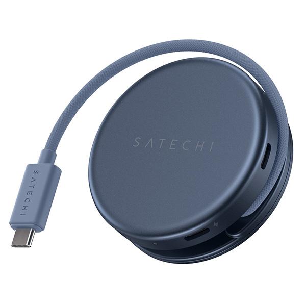 Satechi サテチ 5-in-1 USB-C OntheGo Multiport Adapter PD対応 インディゴ PST-POTG5B