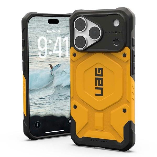UAG iPhone 18 Pro / 17 Pro PATHFINDER パスファインダー コンポジットケース MagSafe対応 Heritage Yellow