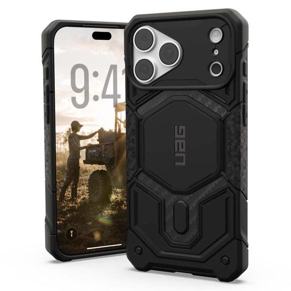 UAG ユーエージー iPhone 18 Pro Max / 17 Pro Max MONARCH PRO モナークプロ コンポジットケース MagSafe対応 Carbon Fiber UAG-IPH26LA-P-CF