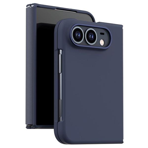 araree iPhone Duo ケース AERO FLEX M MagSafe対応 ダークブルー アラリー