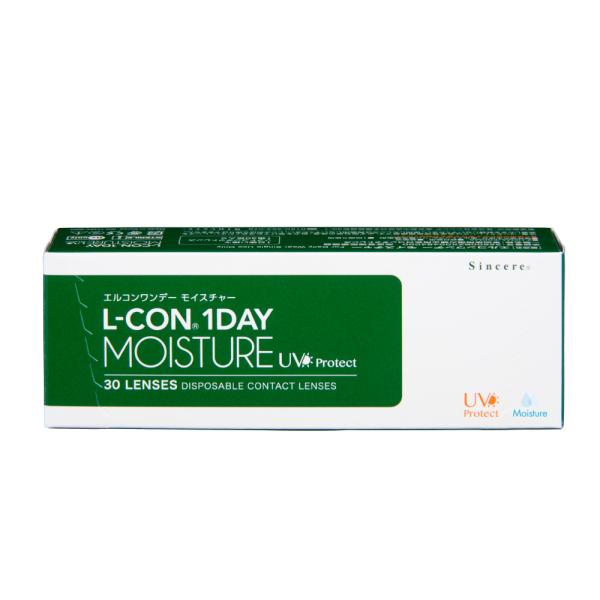 エルコンワンデーモイスチャーUV 1箱 30枚入　1DAY コンタクト コンタクトレンズ ※在庫無くなり次第販売終了