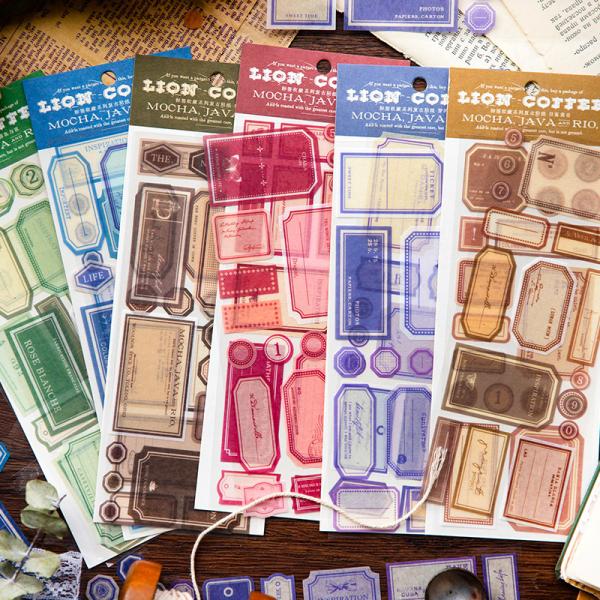 大量 コラージュ素材 まとめ売り 紙もの ステッカー