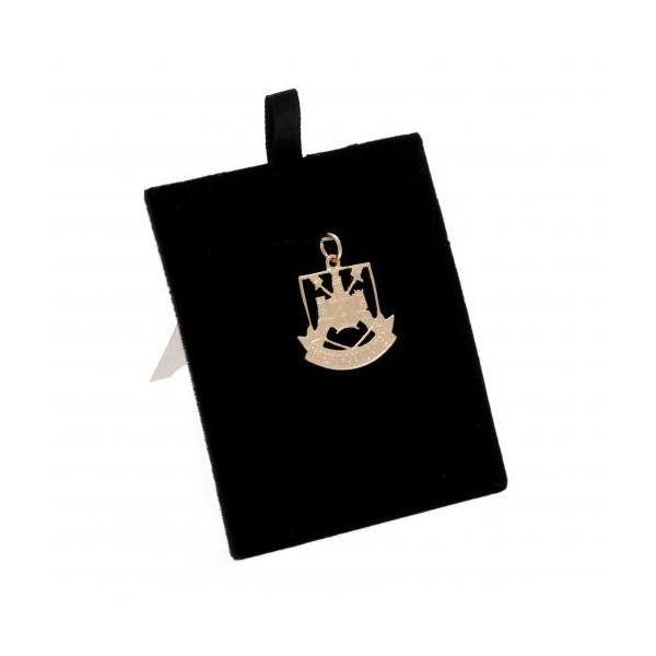 West Ham 9ct United Castle Studioのwest F C 9ct Gold Pendant Castle ウェストハム ユナイテッドfc 9ctゴールドペンダント城