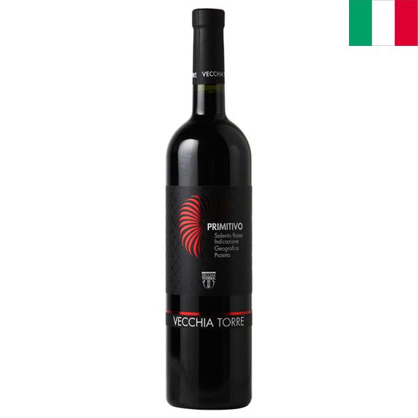 VECCIA TORRE ヴェッキア・トッレプリミティーヴォ・ディ・サレント750ml 赤 辛口 ミディアムボディイタリアワイン 海外 輸入酒バランスの良い果実感が広がる滑らかなタンニンのミディアムボディです。プリミティーヴォの個性と魅力を...