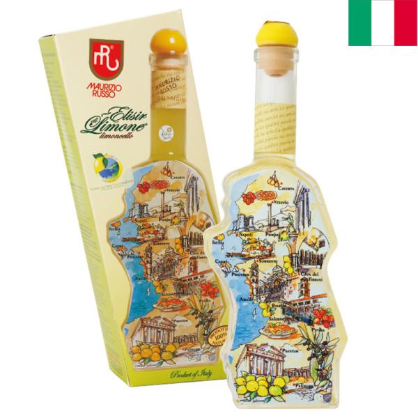 Maurizio Russo - Limoncelloマウリツィオルッソ - リモンチェッロアマルフィ 500ml 30度レモンリキュール アマルフィの海岸産レモン イタリアみやげ 海外 輸入酒イタリア屈指の観光地にして「世界一美しい海岸」...