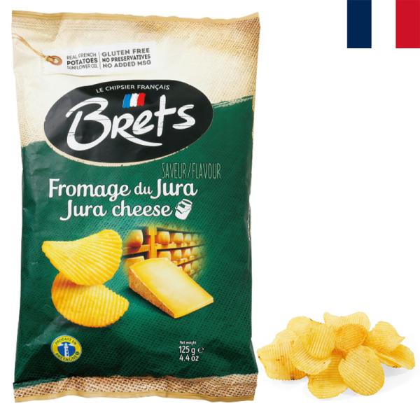 Brets ブレッツポテトチップス コンテチーズ 125g無防腐剤 遺伝子組み換え不使用 ひまわり油 ポテトスナック おつまみ フランスみやげ フランス土産贅沢な大人のためのポテトチップス。濃厚な味わいなのでおつまみとしてもオススメです。フ...