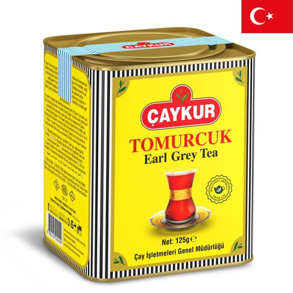 CAYKUR チャイクルトムルジュック アールグレイティー 125g茶葉 缶 紅茶 トルコみやげ トルコ土産アールグレイ独特のベルガモットの香りの良さと大変飲みやすく、飽きのこない美味しさ。トルコではチャイと呼ばれ、紅茶の消費量世界1位とも...