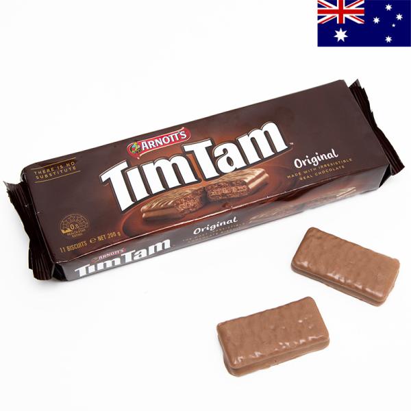 【単品】TimTam ティムタム 1個売り ｜常温宅急便｜ビスケット チョコ チョコレート オリジナル キャラメル ダブルコート ダーク ホワイト