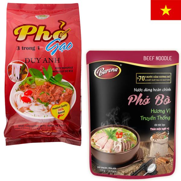 本格フォーセットフォー乾麺400g＋希釈用スープ150g 各1点米麺 ライスヌードル 希釈スープ VIETNAM ベトナムみやげ ベトナム土産 海外おみやげ本格的なフォー乾麺と希釈用スープがセットになりました！それぞれ個別で購入するよりもお...