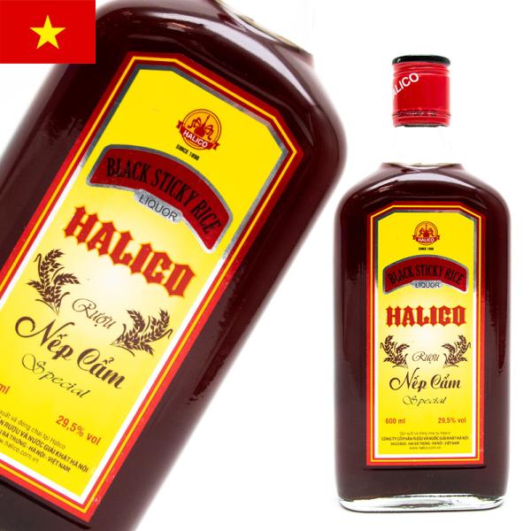 HANOI LIQUOR ハノイリカーHALICO NEPCAM ハリコ ネプカム/ネップカム 600ml黒もち米 スピリッツ ベトナム土産 ベトナムみやげ 東南アジア 輸入酒ベトナム産の黒もち米を発酵させて造った伝統的なお酒です。黒蜜のよ...