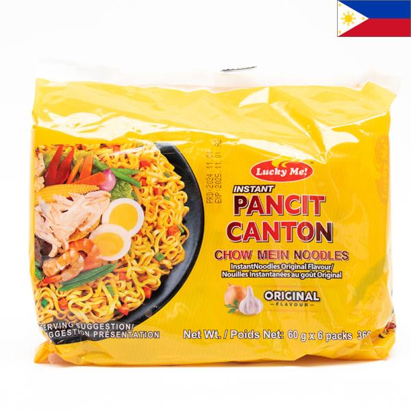 Lucky Me! ラッキーミーパンシットカントン オリジナル 6袋入360gインスタント焼きそば乾麺 フィリピン土産 フィリピンみやげ 海外 輸入食品Lucky Me! は、フィリピンで最も象徴的なブランドのひとつ。パンシットカントンはコ...