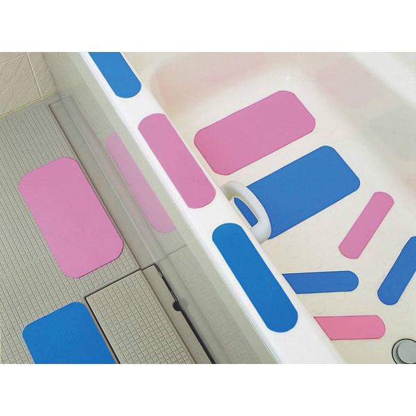 ケアメディックス お風呂ピタットシート 2号 4枚入/ピンク
