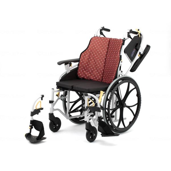 非課税商品 日進医療器 シン・ウルトラ アルミ自走モジュラー車いす NA