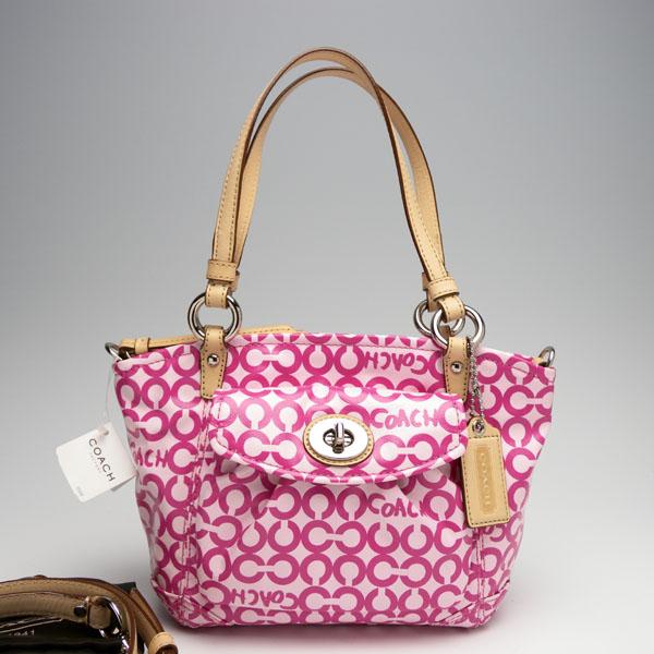 コーチバッグ 斜めがけ Coach オプアート コーテッド キャンバス ２way バッグ 13141 13141pnk E Shopキャリオール 通販 Yahoo ショッピング