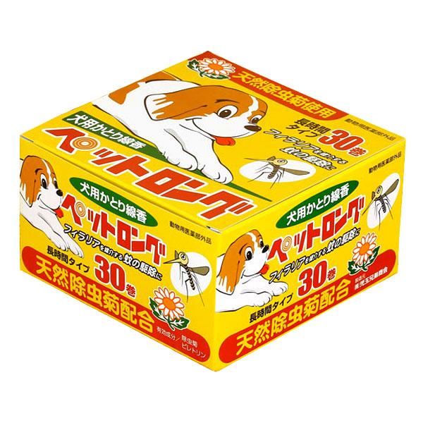 児玉兄弟商会 コダマ 犬用蚊取り線香 ペットロング 30巻入 天然除虫菊配合 日本製 ホームセンターブリコ Yahoo 店 通販 Yahoo ショッピング