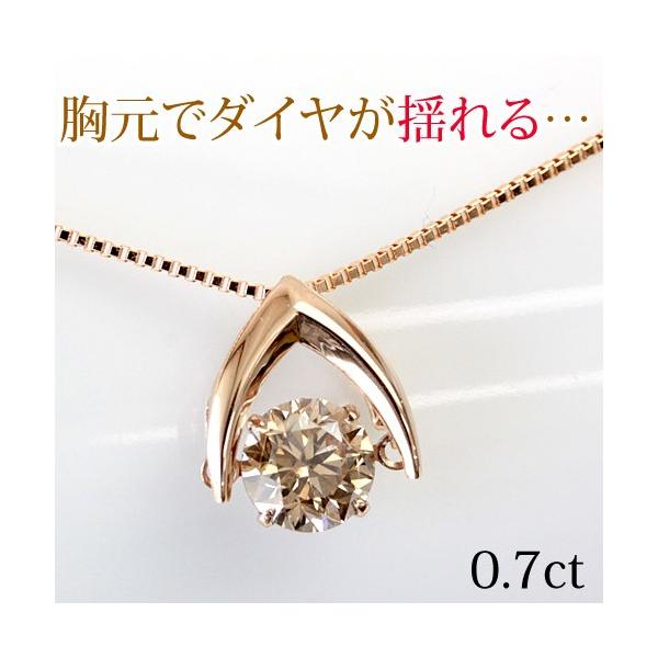 【かずユノさん】k18ダイヤ0.15ctネックレス　チョコフィオーレ bloomonline_0442-8372-0019-