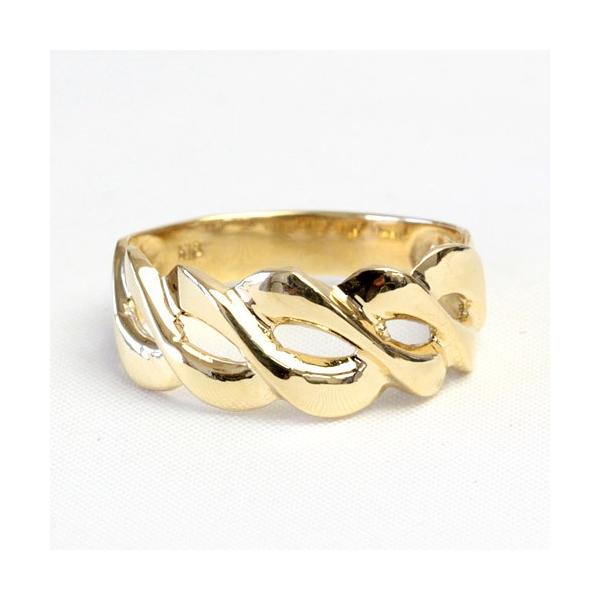 リング レディース 指輪 18金 18k K18 ゴールド ファッション