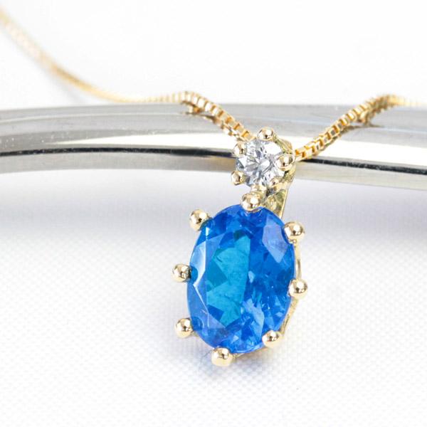 マルチカラー 天然ラグーンアパタイト、サファイア ペンダントトップ K18 楽天市場】サファイア ネックレス 18金 K18 ゴールド マルチカラー