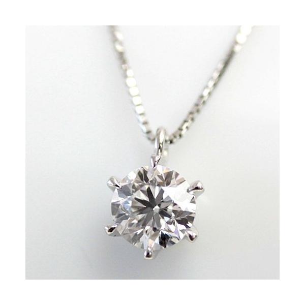 ダイヤモンド ネックレス 一粒 レディース ダイヤネックレス プラチナ
