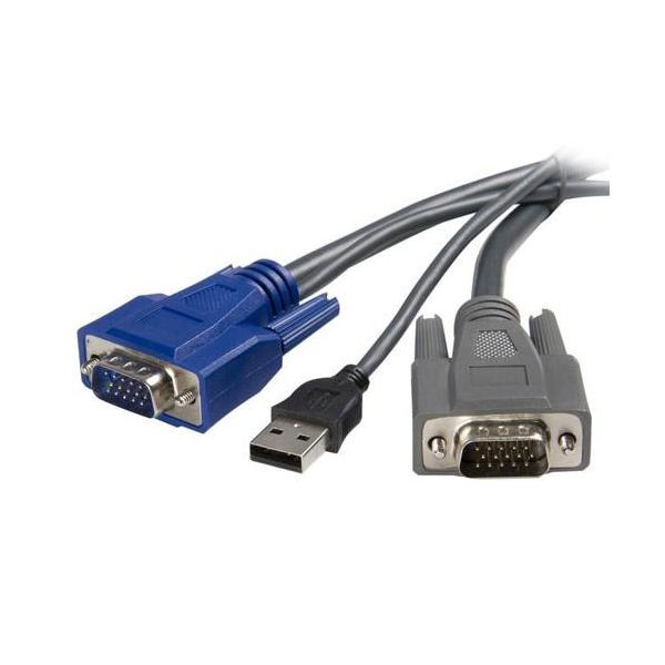 StarTech(X^[ebN) SVUSBVGA6 PCؑ֊pUSB/VGA ɍKVMP[u 1.8m