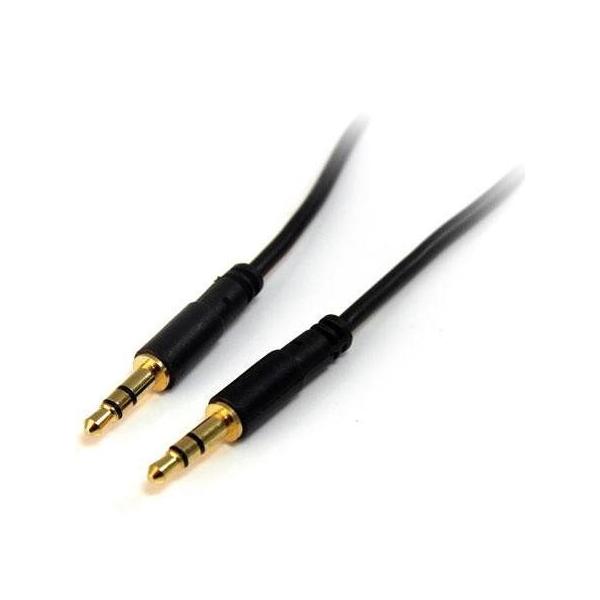 StarTech(�X�^�[�e�b�N) MU15MMS �u���b�N �X����3.5mm�e���I�~�j�v���O�I�[�f�B�I�P�[�u�� 4.6m