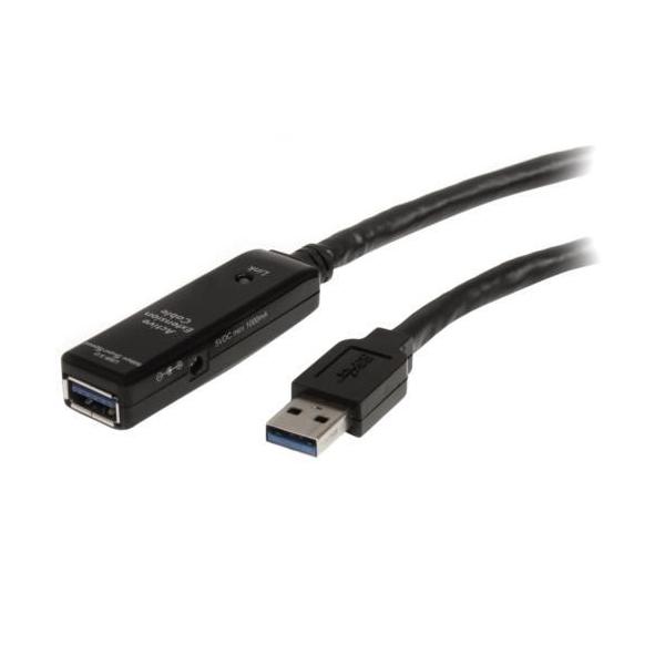 StarTech(�X�^�[�e�b�N) USB3AAEXT10M USB 3.0�A�N�e�B�u�����P�[�u�� 10m �I�X/���X