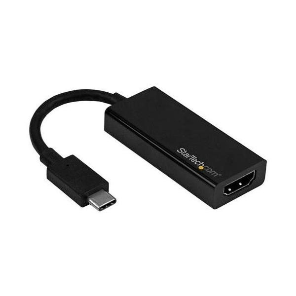 StarTech(X^[ebN) CDP2HD4K60 ubN USB-C HDMIϊA_v^