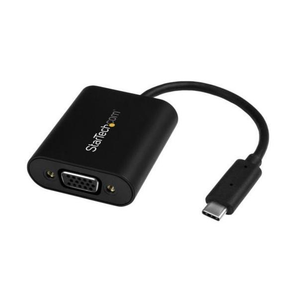 StarTech(X^[ebN) CDP2VGASA USB-C - VGAϊA_v^ v[e[VE[hؑփXCb`1920x1200