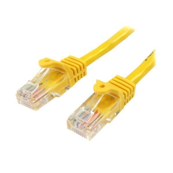 StarTech(�X�^�[�e�b�N) 45PAT5MYL 5m Cat5e LAN�P�[�u�� �ܐ܂�h�~ �C�G���[