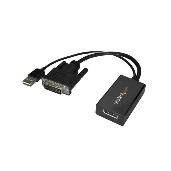 StarTech(X^[ebN) DVI2DP2 DVI - DisplayPortA_v^ USBdΉ