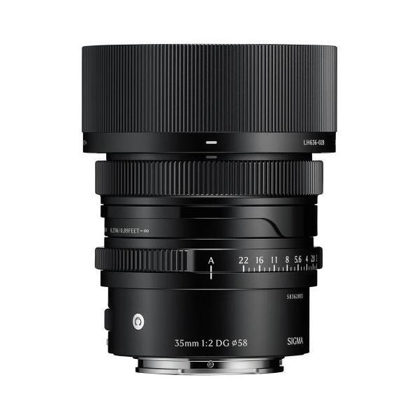 シグマ(SIGMA) 35mm F2 DG ブラック Contemporary ソニーEマウント 単