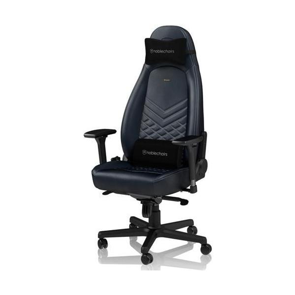 noblechairs(�m�[�u���`�F�A�[�Y) NBL-ICN-RL-MBG-SGL �~�b�h�i�C�g�u���[ ICON - Real Leather