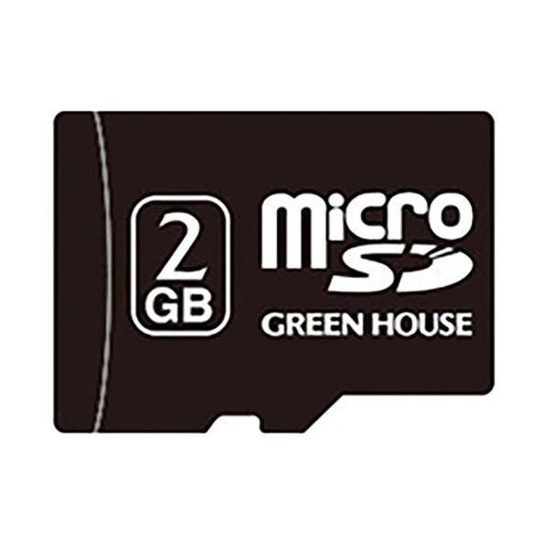 GREEN HOUSE(O[nEX) GH-SDMR2GA microSDJ[h 2GB