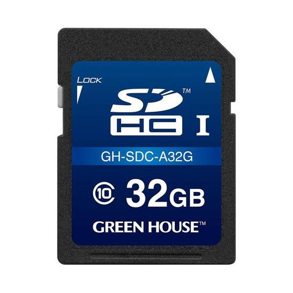 GREEN HOUSE O[nEX GH-SDC-A32G SDHCJ[h 32GB CLASS10 GHSDCA32G