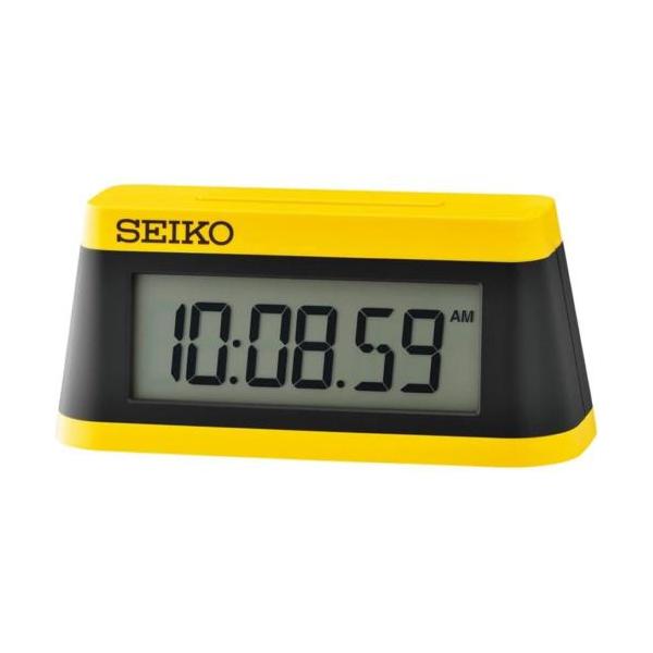 昭和レトロ SEIKO デジタル置時計 黄色 セイコー(SEIKO) SQ818Y イエロー 目覚まし時計 置き時計 デジタル