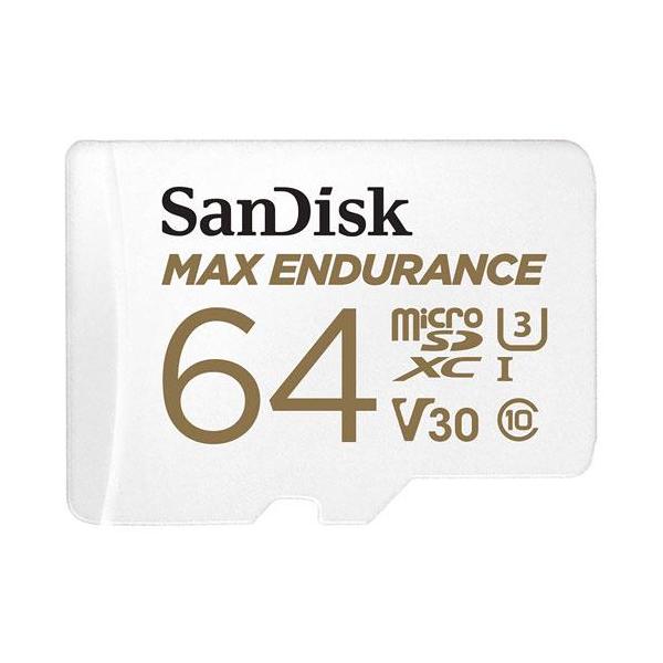 SanDisk TfBXN SDSQQVR-064G-JN3ID MAX ENDURANCE ϋv microSDJ[h 64GB SDSQQVR064GJN